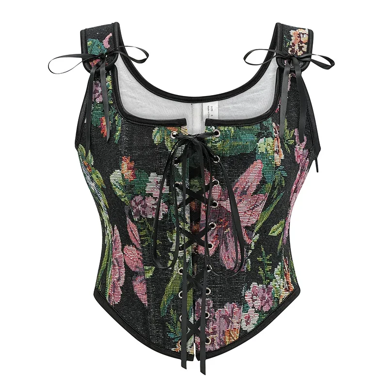 مشد برباط قوطي عتيق للنساء ، م - مراجعة Corset Waist Cinch وسعره
