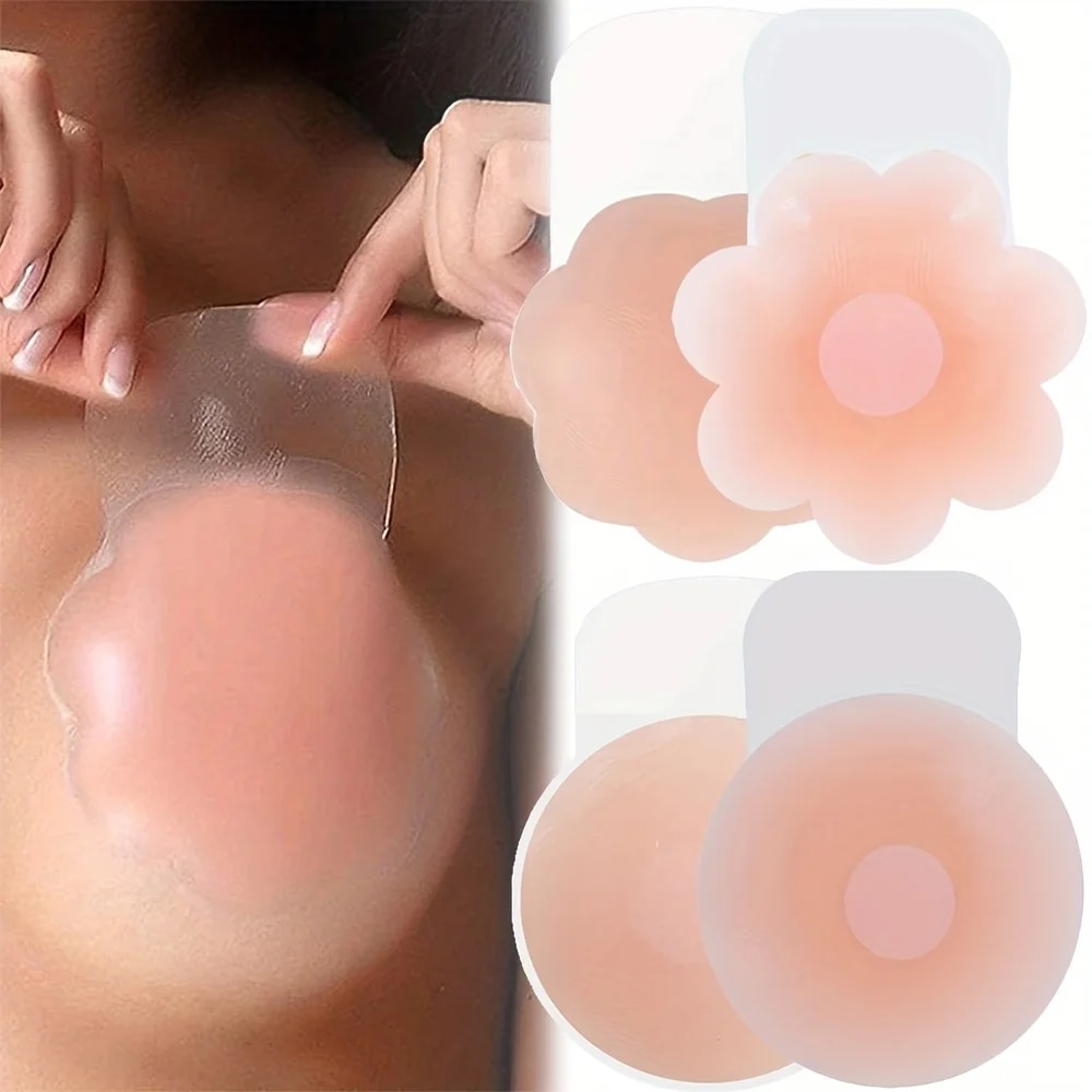 ملصق حمالة صدر غطاء حلمة من ال - مراجعة Silicone Bra Adhesive وسعره