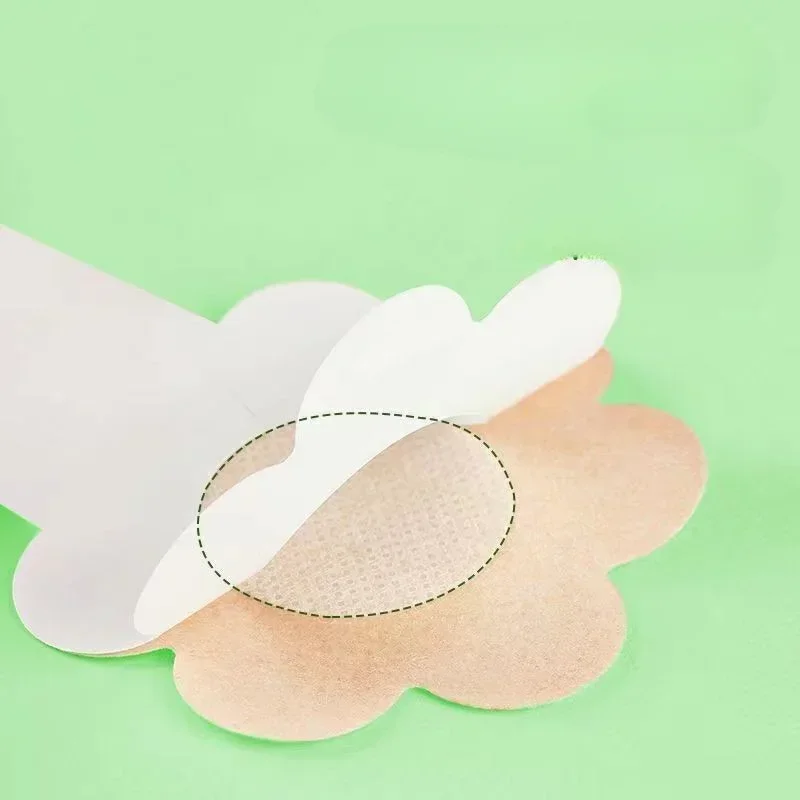 10 قطعة الثدي غير مرئية رفع ال - مراجعة Silicone Bra Adhesive وسعره