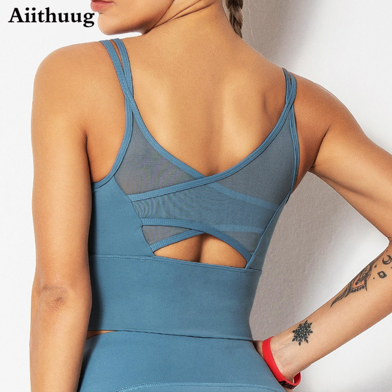 Aiithuug صدريّة ممارسة اليوغا  - مراجعة Sports Bra High Impact وسعره