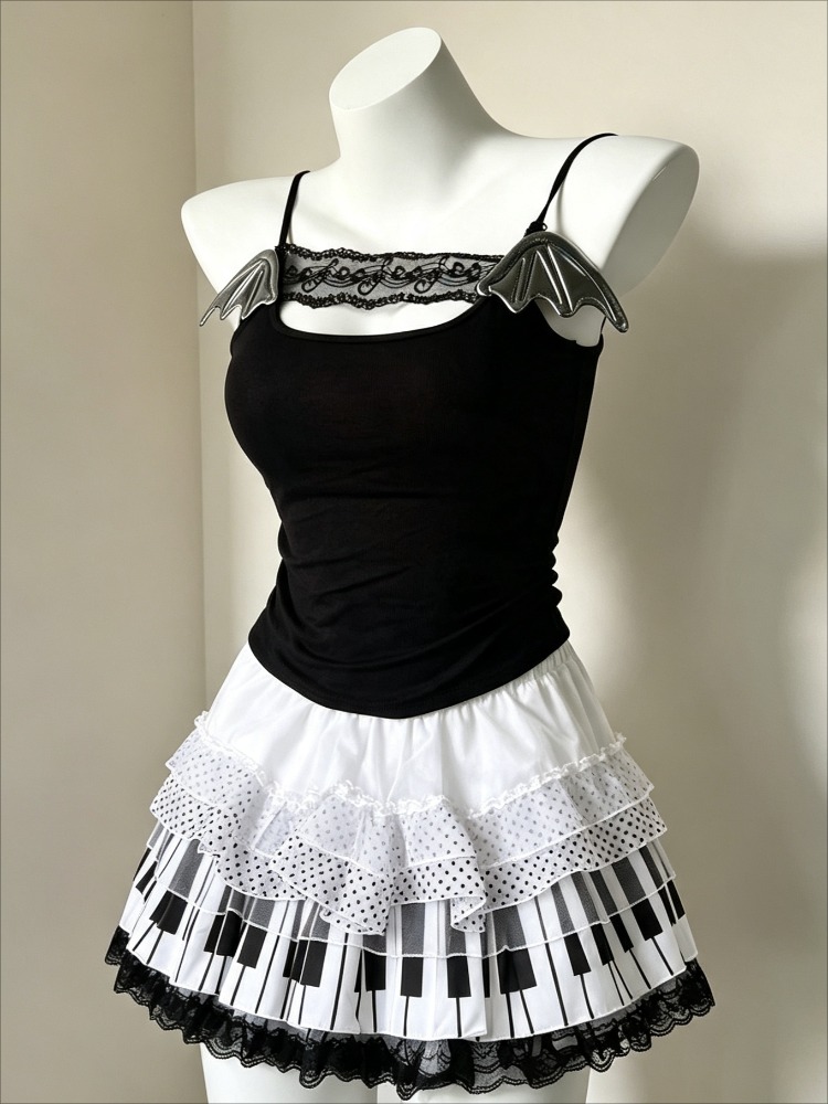 طقم نسائي من قطعتين بتصميم ريت - مراجعة Cami Top Lace وسعره
