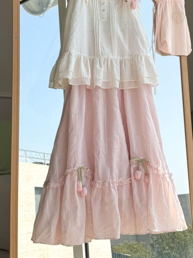 طقم نسائي من قطعتين بتصميم كاو - مراجعة Cami Top Lace وسعره