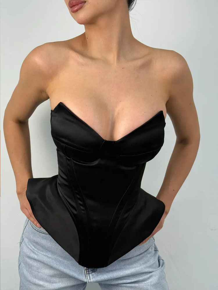 توب كورسيه نسائي مثير بدون حما - مراجعة Corset Waist Cinch وسعره